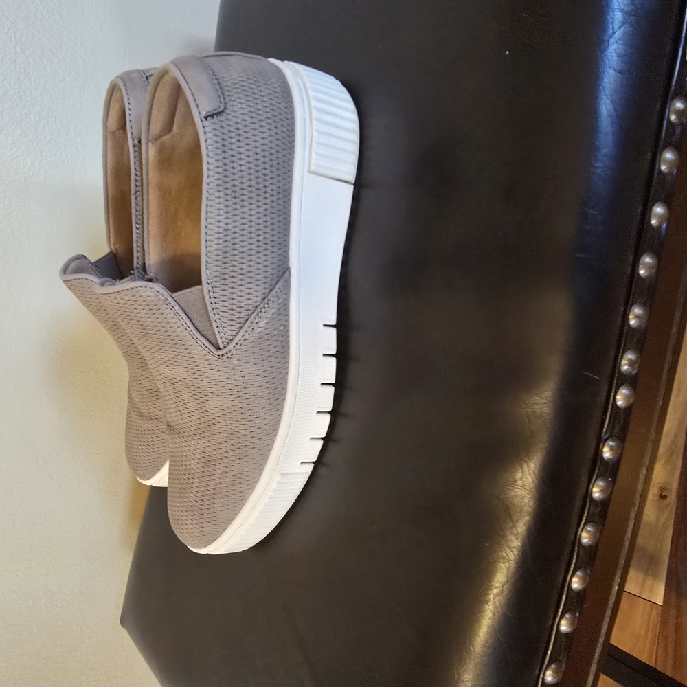 SOUL Naturalizer Gray and White Casual Flats with Comfort Insoles - Picture 5 of 6